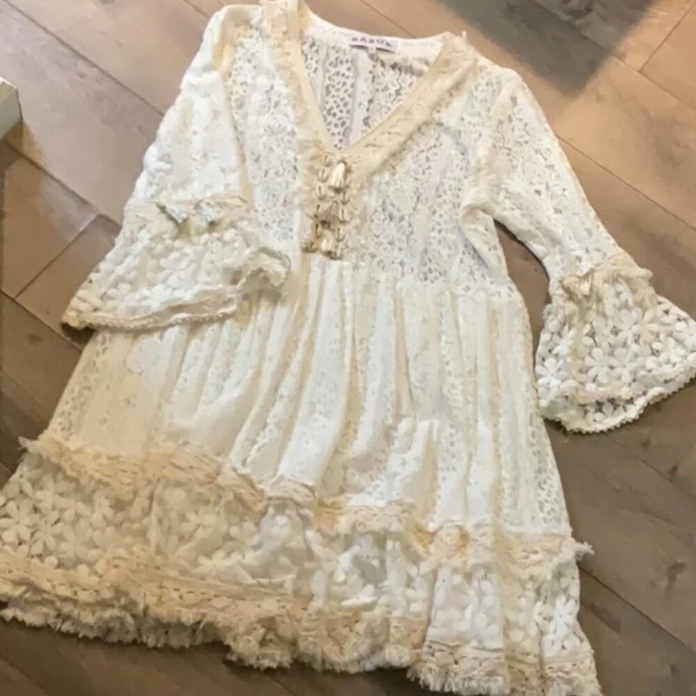 BAROK Paris Crochet Dress